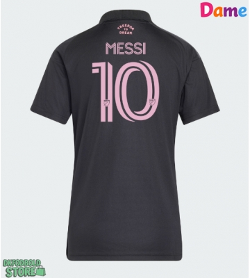 Inter Miami Lionel Messi #10 Replika Udebanetrøje Dame 2026-27 Kortærmet